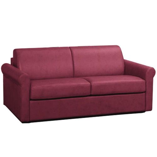 Canap Lit 3-4 Places Romantico Convertible Express 160*197*16cm Polyurthane Rouge
