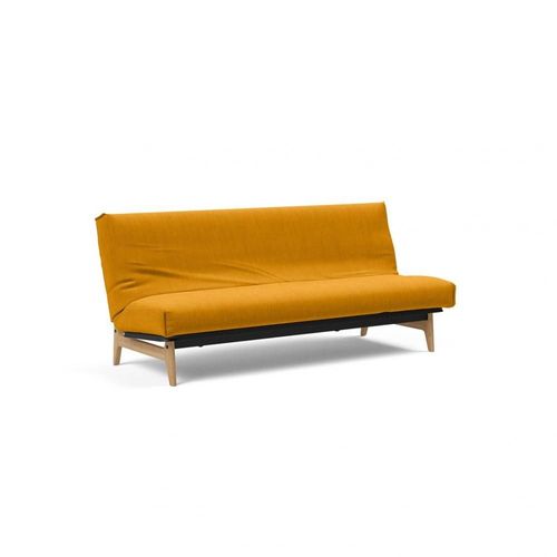 Canap Lit Aslak 120 Nordic Cover Soft Spring Tissu 507 Elegance Burned Curry