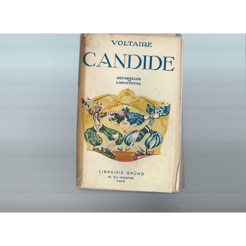 Candide Ou L'optimisme - Micromgas - Jeannot Et Colin    Format Beau livre 