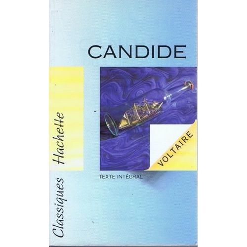Candide Ou L'optimiste -Conte Philosophique    Format Broch 