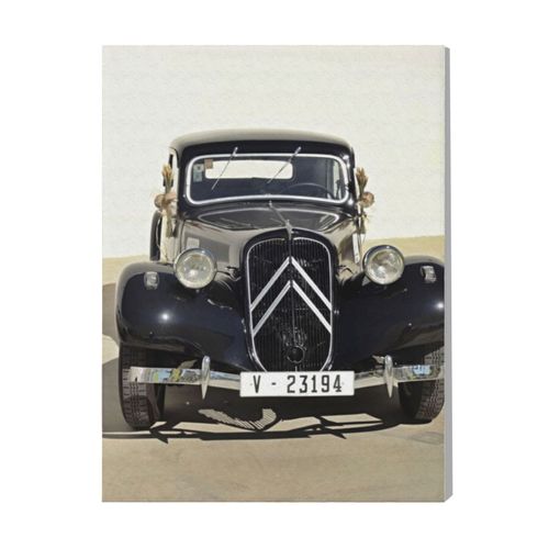 Canevas Imprimer Citron Traction Avant=3335 Rtro Voiture Vhicules Et Motos Impression Sur Toile Installer 40x5