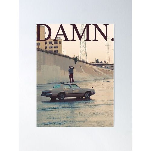 Canevas Imprimer Condamner. -Kendrick Lamar 10 Impression Sur Toile Installer/ 40x50cm Ou 40x40cm