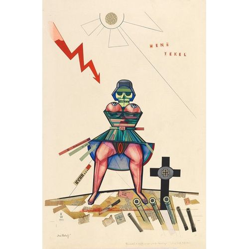 Canevas Imprimer Der Moloch (Vers 1943) Impression Sur Toile Roule Tableau Art Dcoration Murale / Sans Cadre 40x50cm Ou 45x45cm
