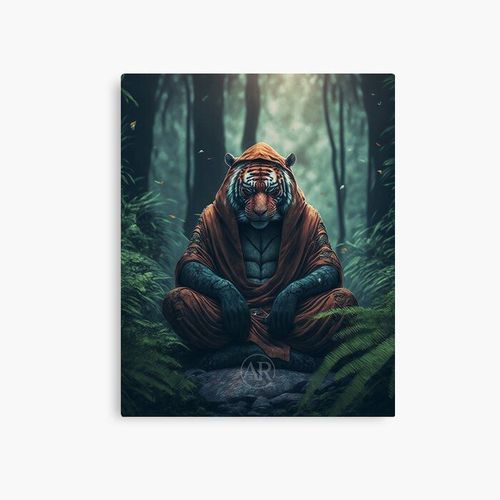 Canevas Imprimer Rflchissez Deux Fois, Bondissez Une Fois #1 Impression Sur Toile Art Dcoration Murale/ 40x50cm Ou 40x40cm