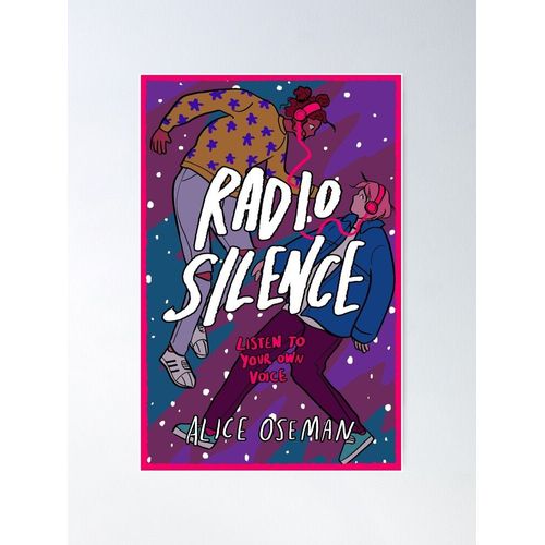 Canevas Imprimer Silence Radio Par Alice Oseman Impression Sur Toile Installer/ 40x50cm Ou 40x40cm