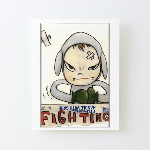 Canevas Imprimer Yoshimoto Nara Dessine Mignon Impression Sur Toile Roule Tableau Art Dcoration Murale / Sans Cadre 40x50cm