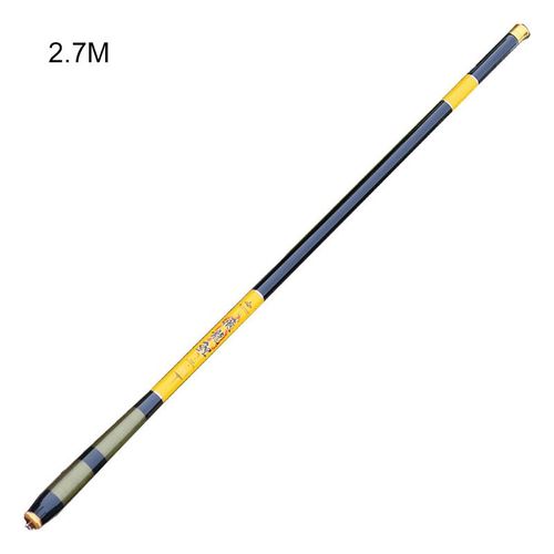 Canne  Pche Portable Ultralgre Et Dure En Fiber De Carbone De 2.4/3.6/4.5/5.4/ 6.3/7.2/M, Pour Pcher La Carpe En Rivire, Lac, Eau Douce, Xr-Hot
