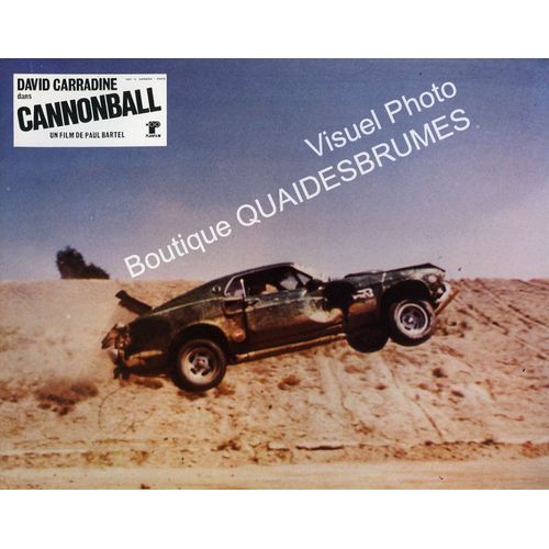Cannonball : Jeu B De 8 Photos D'exploitation Cinmatographique - Format 21x27 Cm - De Paul Bartel Avec David Carradine, Bill Mckinney, Veronica Hamel, Martin Scorsese, Joe Dante - 1976