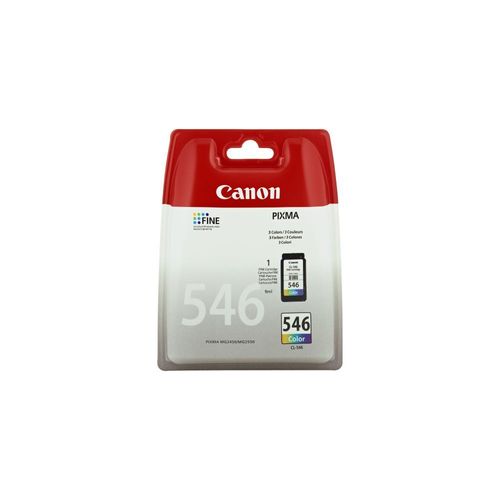 Canon Cl-546 - Cartouche D'encre Couleur (Cyan, Magenta, Jaune) Originale 8 Ml Pour Canon Pixma
