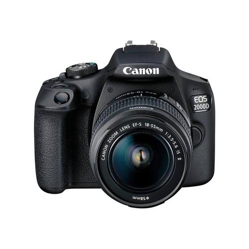 Reflex Canon EOS 2000D + EF-S 18-55 mm III