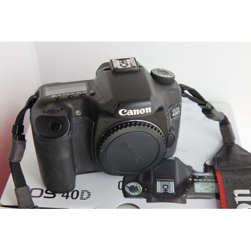 Canon EOS 40D reflex 10.1 mpix + grip BG-E2N
