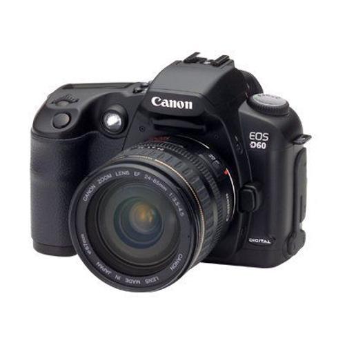 Appareil photo Reflex Canon EOS D60 Botier nu Reflex - 6.3 MP