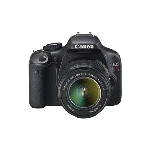 Appareil photo Reflex Canon EOS Kiss X4 + Objectif EF-S 18-55 mm IS Reflex - 18.0 MP