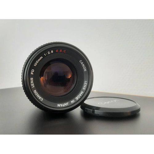 Canon FD 100 mm  2.8 s.s.c