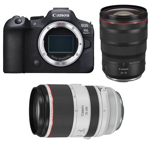 CANON Hybride EOS R6 MARK II + RF 24-70mm f/2.8 L IS USM + RF 70-200mm f/2.8 L IS USM