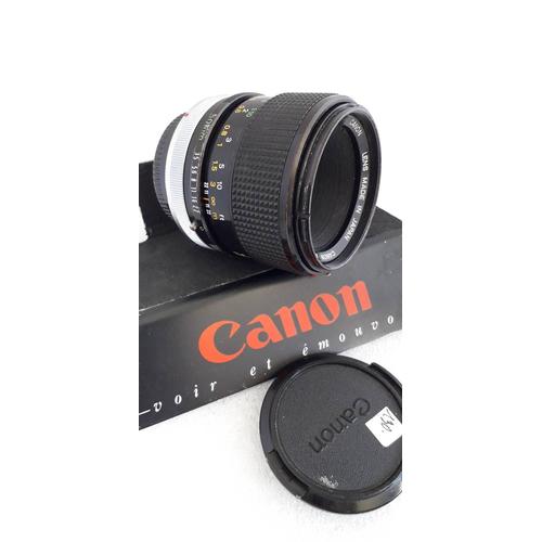 CANON MACRO LENS FD 50mm 3.5 SSC