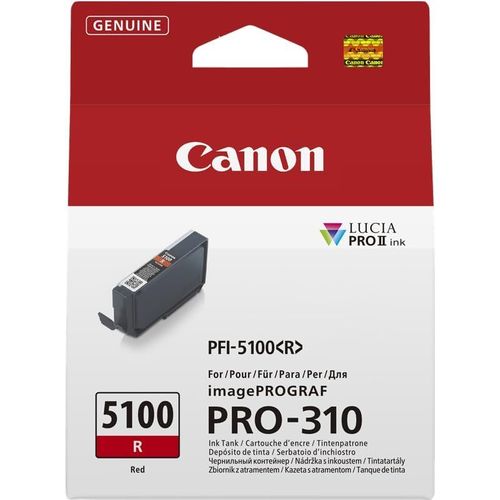 Canon Pfi-5100 Pm - 14.4 Ml - Photo Magenta - Original - Bote De Suspension - Rservoir D'encre - Pour Imageprograf Pro-310