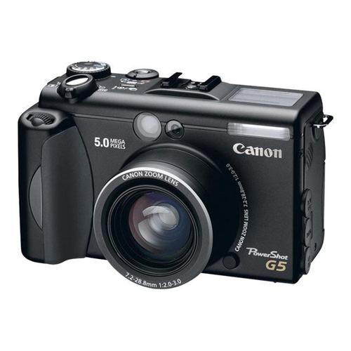 Appareil photo Compact Canon PowerShot G5 Noir compact - 5.0 MP