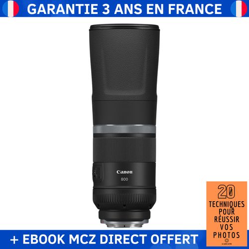 Canon RF 800mm F11 IS STM + Ebook '20 Techniques pour Russir vos Photos' - Objectif Canon RF