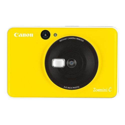 Appareil photo Compact Canon Zoemini C Jaune compact avec imprimante photo instantane - 5.0 MP