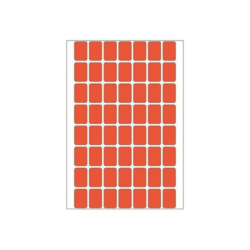 Herma - tiquettes Adhsives Permanentes - Rouge - 12 X 18 Mm 1792 tiquette(S) ( 32 Feuille(S) X 56 )