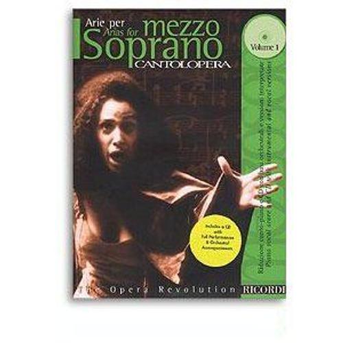 Cantolopera Mezzo-Soprano Vol 1 (+ 1 Cd) - Chant - Ricordi