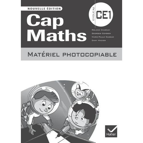 Cap Maths Ce1 - Matriel Photocopiable   de roland charnay  Format Broch 