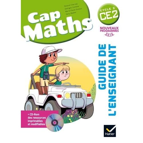 Cap Maths Ce2 - Guide De L'enseignant (1 Cd-Rom)    Format Non Precis 
