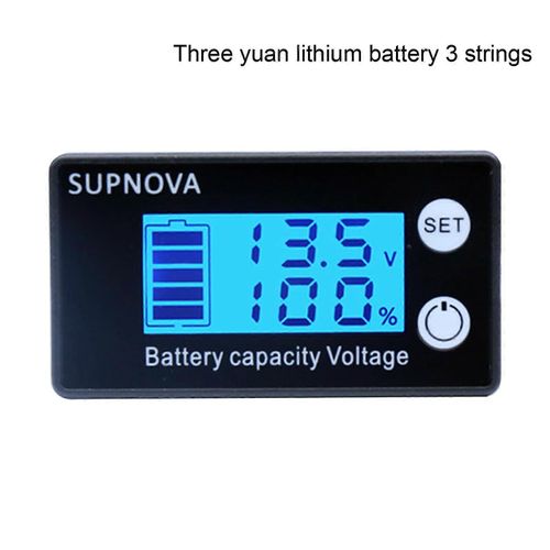 Capacit De La Batterie Voltmtre Testeur De Batteries Plomb-Acide/Ternairellithium