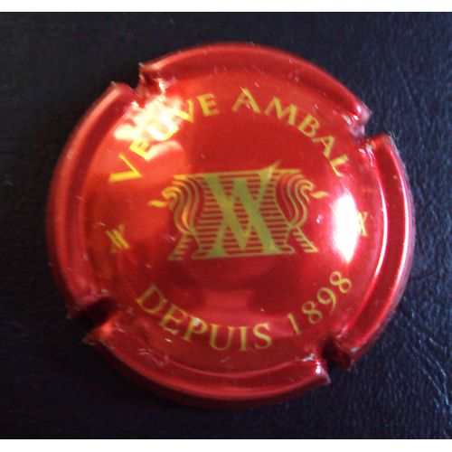 Capsule Veuve Ambal...Depuis 1898...(Rouge & Or)