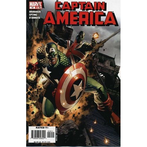 Captain America # 19 ( V.O. 2006 ) ** Twenty-First Century Blitz, Part 2 Of 4 **   de Ed Brubaker / Steve Epting  Format Broch 