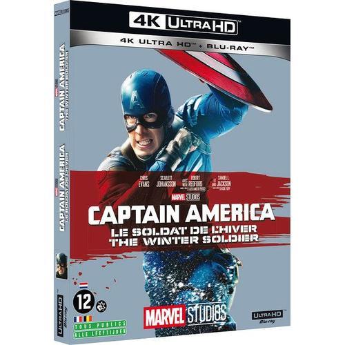 Captain America 2 : Le Soldat De L'hiver - 4k Ultra Hd + Blu-Ray de Anthony Russo