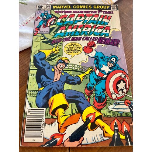 Captain America 261. Cellulod Heroes