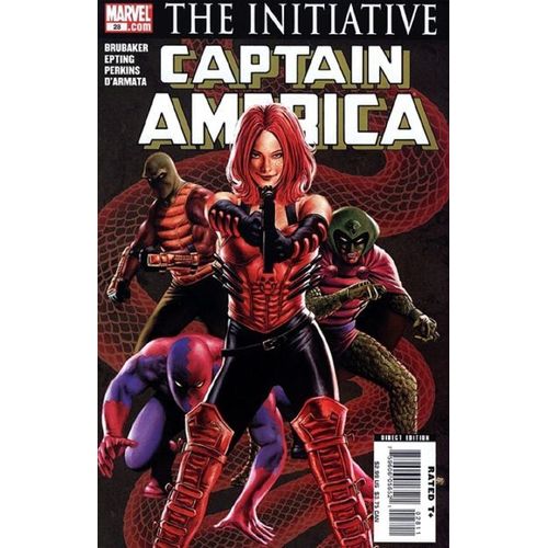 Captain America # 28 ( V.O. 2007 ) ** The Death Of The Dream ** Sin Cover   de Ed Brubaker / Steve Epting & Mike Perkins  Format Broch 