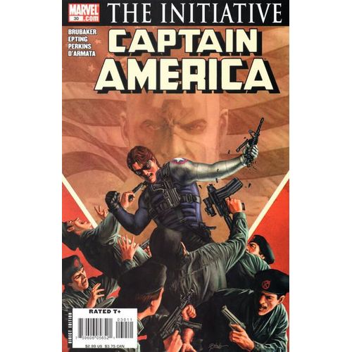 Captain America # 30 ( V.O. 2007 ) ** The Death Of The Dream - Part 6 **   de Ed Brubaker / Steve Epting & Mike Perkins  Format Broch 