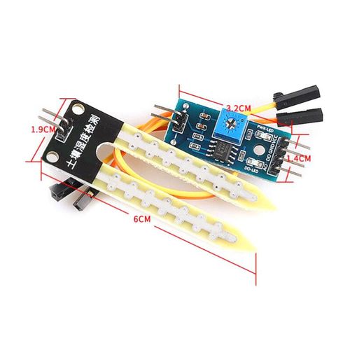 Capteur capacitif d'humidit du sol,Module de contrle de relais avec affichage numrique,arrosage automatique pour Arduino - Type Soil Moisture Sensor