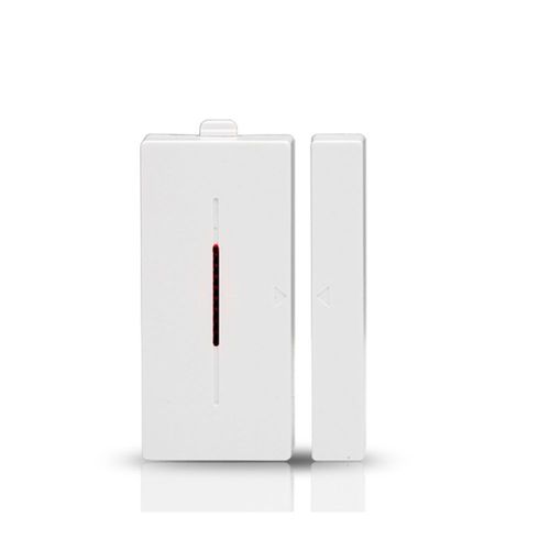 Capteur d'alarme magntique de porte sans fil,interrupteur de porte et de fentre,dtection,liaison intelligente inductive,fonctionne avec 433 hte d'alarme,433MHz - Type WHITE