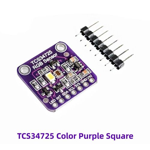 Capteur De Documents Heroes Tech Rgb,Carte De Dveloppement Iic I2c Pour Ardu37stm32,Version  Deux Trous,Tcs34725 - Type Purple Square