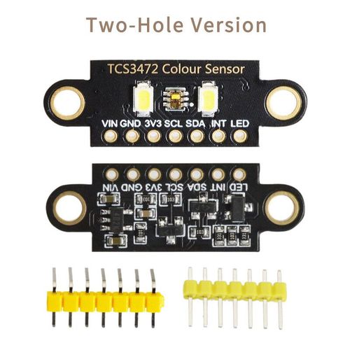 Capteur De Documents Heroes Tech Rgb,Carte De Dveloppement Iic Pour Laboratoire Ardu37stm32,Tcs34725- Double Hole Version