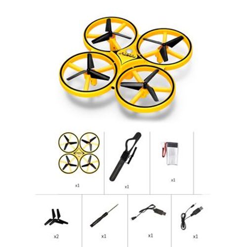 Capteur De Mouvement  Quatre Axes, Montre, Dtection De Mouvement, Suspension, vitement D'obstacle, Jouet Intelligent Pour Bb, Hlicoptre Tlcommand