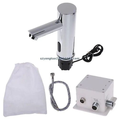 Capteur Infrarouge Automatique,Salle De Bains,Robinet D'vier Sans Contact,Robinet D'eau De Lavabo Mont Sur Le Pont,P82d - Type S