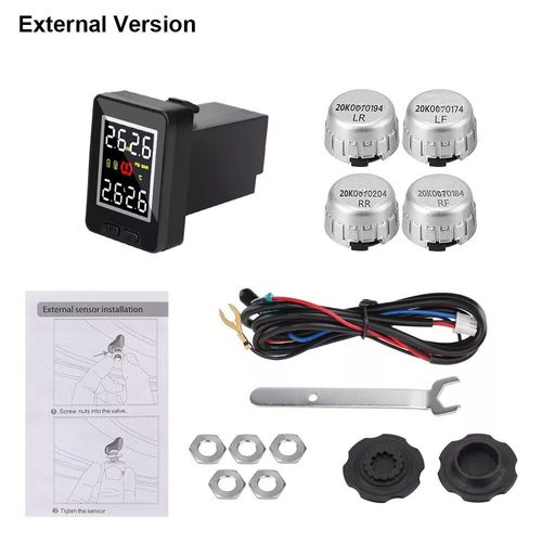 Capteurs Externes - Capteur Tpms De Voiture Pour Toyota Mitsubishi Outlander, Kit lectronique De Diagnostic, Systme De Surveillance De La Pression De L'opathie Intgre Numrique