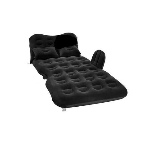Matelas Pneumatique Pour Voiture, Gonflable, Sige Arrire, Pompe lectrique, Camping, Voyage, Noir