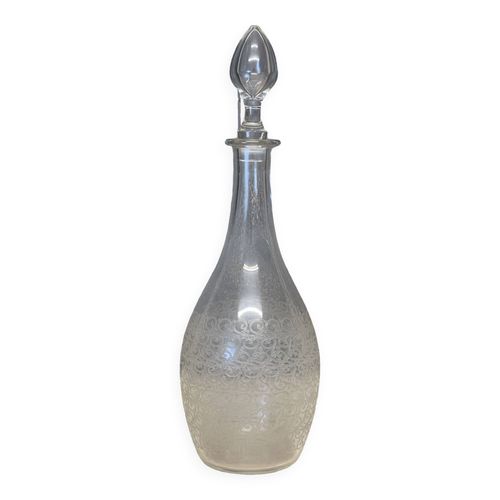 Carafe En Cristal Baccarat Modle Rohan Transparent