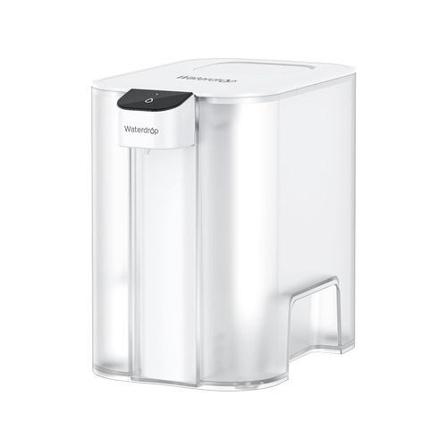 Carafe Filtrante lectrique Instantane Avec Filtre De 3 Mois, Systme De Filtration D'eau De Comptoir De 6 L, Rduit Le Chlore,Le Plomb,Le Mercure,Rduit Les Pfas,757 Litres,Blanc