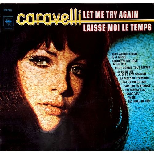 Caravelli - Disque Vinyle 33 Tours - Cbs 65898 : Laisse-Moi Le Temps, This World Today Is A Mess, Good Bye My Love , Tout Donn Tout Repris, Si Tu Me Laisse Pas Tomber, Etc - Caravelli