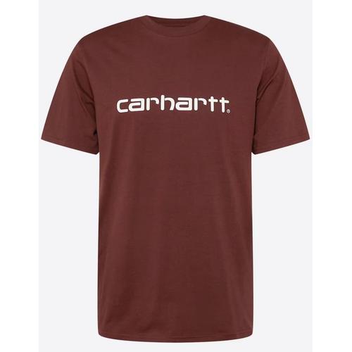 Carhartt T-Shirt Marron Homme Wip Script