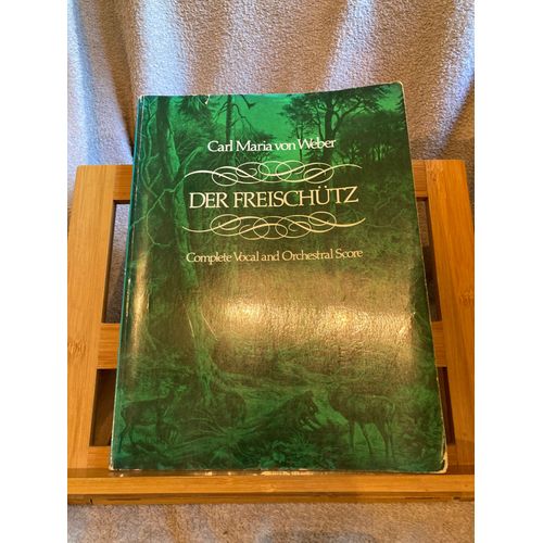 Carl Maria Von Weber Le Freischutz Partition D'orchestre ditions Dover