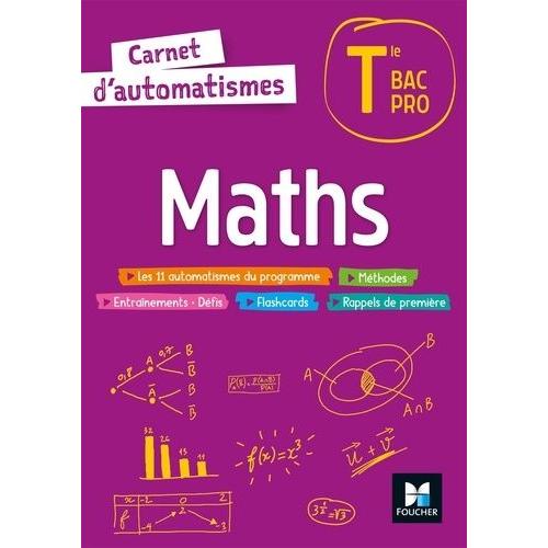 Maths Tle Bac Pro   de Laurent Denise  Format Beau livre 