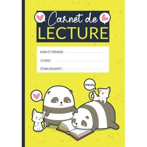 Carnet De Lecture: Carnet De Lecture Vierge  Remplir Pour Lyce & Collge | Journal Du Lecteur Et Lectrice  Complter Pour Rsumer Et Mmoriser Vos ... De Romans Pour Etudiant, Enfant Et Adulte   de dition, Steven Carnet  Format Broch 